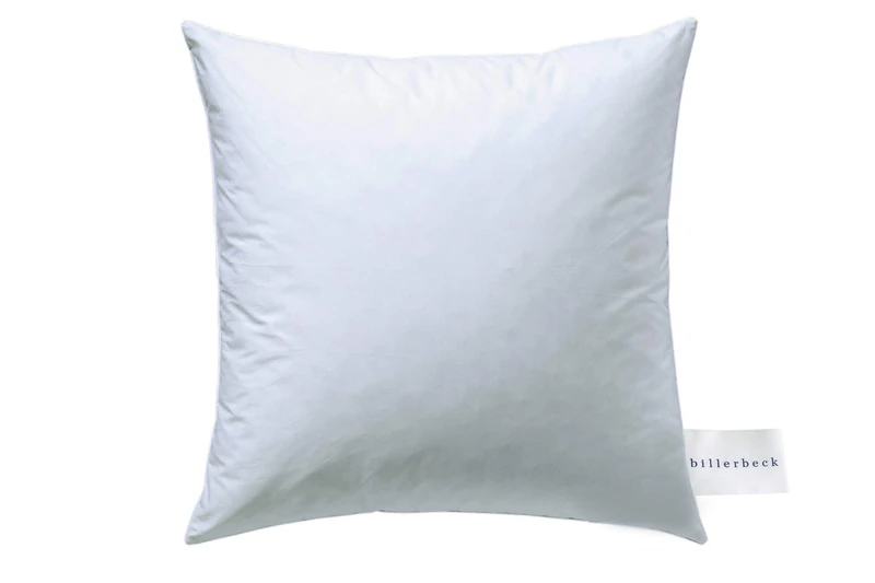 Billerbeck Soft-Down 15 Bed Pillow, Cotton, White, 80 x 80 cm - Image 1