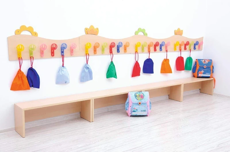 Kite Children's Classroom Coat Hooks 100cm L x 32cm W