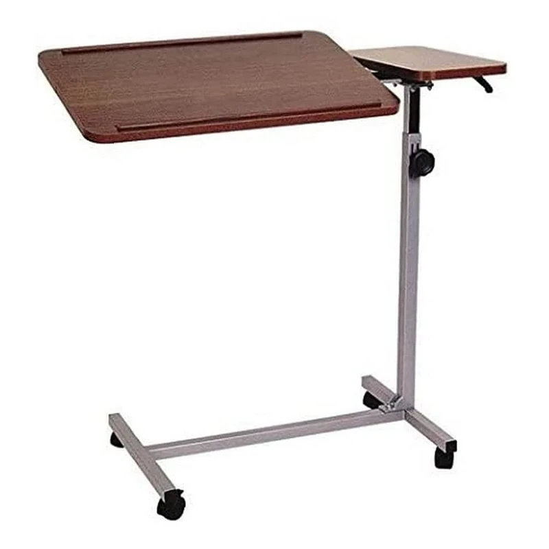 Antar AT51021 Overbed Table with Swivel Top 8 kg, Brown