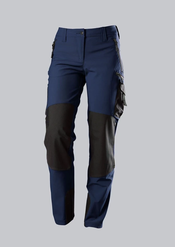 BP 1986-570-13 Men'S Thermal Waistcoat, Slim Silhouette, Padded With Thermal Quilted Lining, 250,00 G/M², Fabric Blend With Stretch, Royal Blue, Size 2Xl