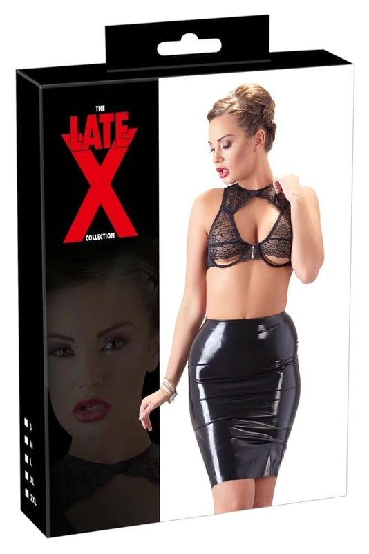 Late X Latex Skirt, 2X-Large, 0.30299 kg