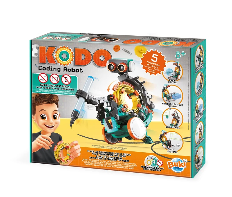 Buki Kodo 7507 Coding Robot - Interactive STEM Toy - Image 1
