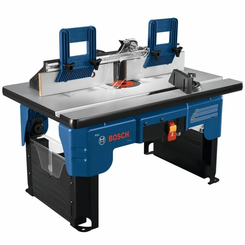 Bosch RA1141 26 in. x 16-1/2 in. Laminated MDF Top Portable Jobsite Router Table with 2-1/2 in. Vacuum Hose Port - Image 1