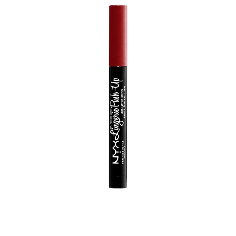 NYX Lip Lingerie Push-Up Plumping Lipstick - Exotic Red - Image 1