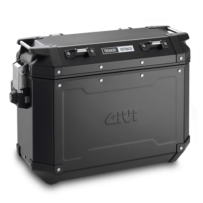 Givi Trekker Outback Side Case Set Aluminium Black
