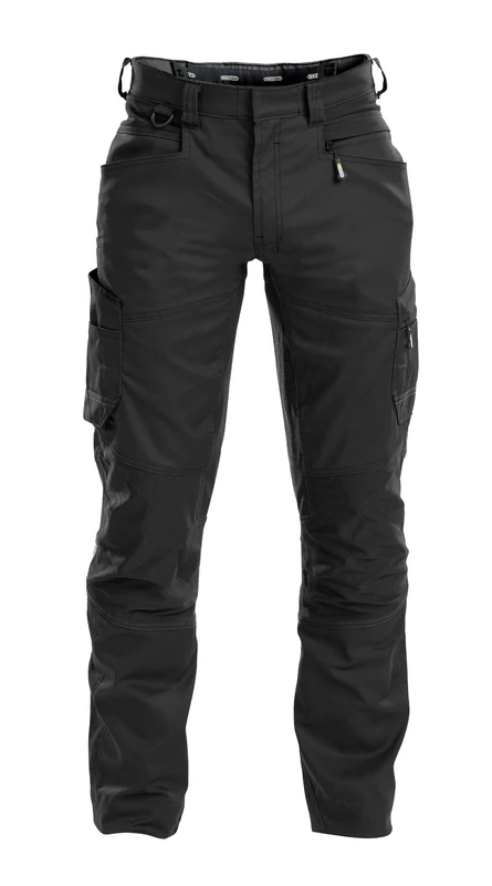 DASSY® Helix Work trousers with stretch - size 54 - BLACK - Image 1