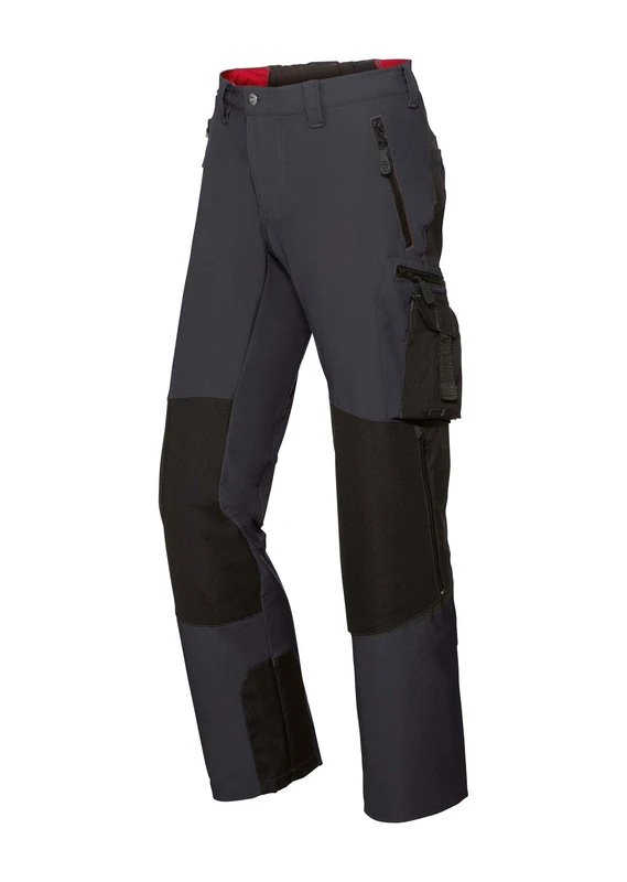 BP 1861-620-1432 Men'S Super-Stretch Trousers, Slim Silhouette With Higher Waist At The Back, 250,00 G/M², Fabric Blend With Stretch, Night Blue/Black, Size 30S
