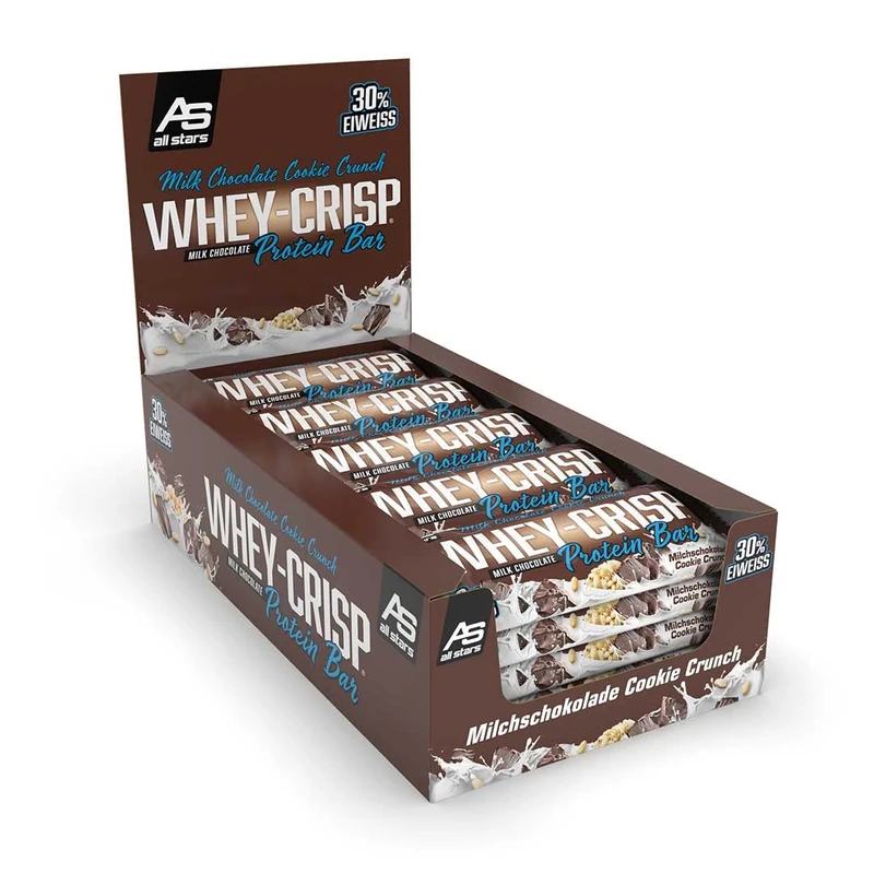 All Stars Whey-Crisp Bar Chocolate 25 Pack (25 x 50 g)