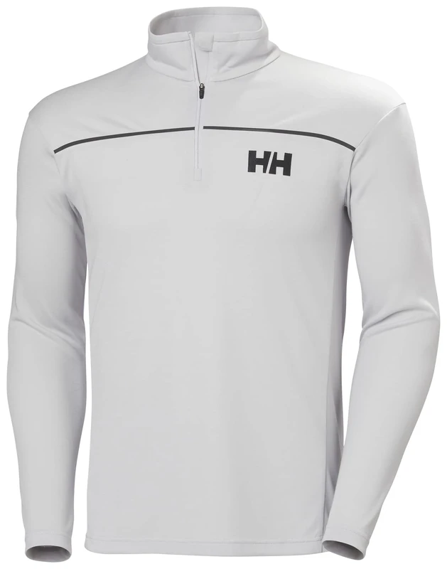 Helly Hansen HP 1/2 Zip Pullover Midlayer - Grey Fog L