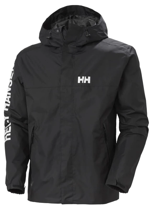Helly Hansen Mens Ervik Jacket, 2XL, Black