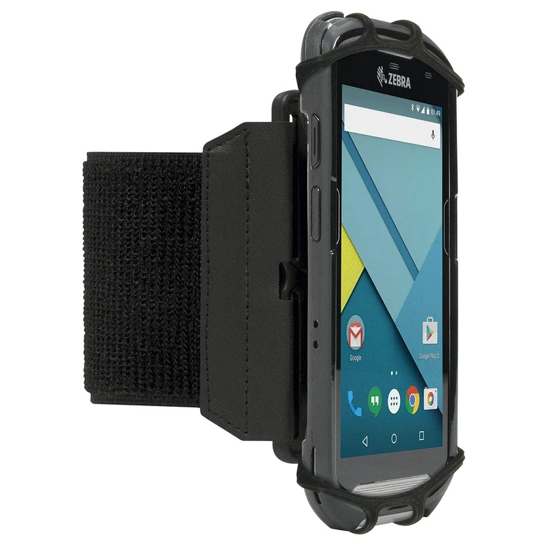 Mobilis Universal Wrist Armband 5-7 Inches, Adjustable, 360° Rotation, Compatible with Zebra TC21 TC26 TC51 TC56, ScanPal EDA51 EDA52, Xcover 5, Black - Image 1