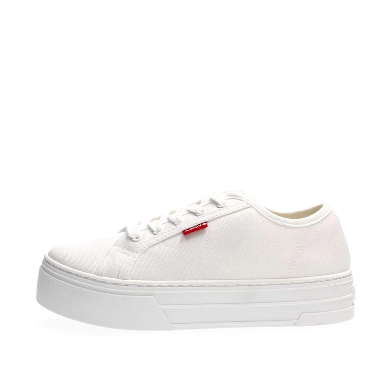Levi's Women’s 230704-1733 Tijuana Trainers, White (B White 50), 7.5 UK