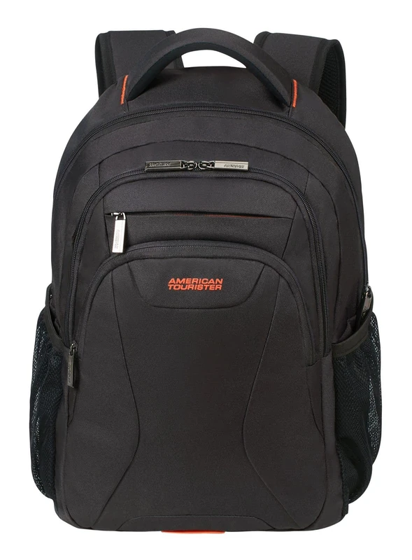 American Tourister AT Work - 15.6 Inch Laptop Backpack, 50 cm, 25 L, Black/Orange (Black/Orange) - Image 1