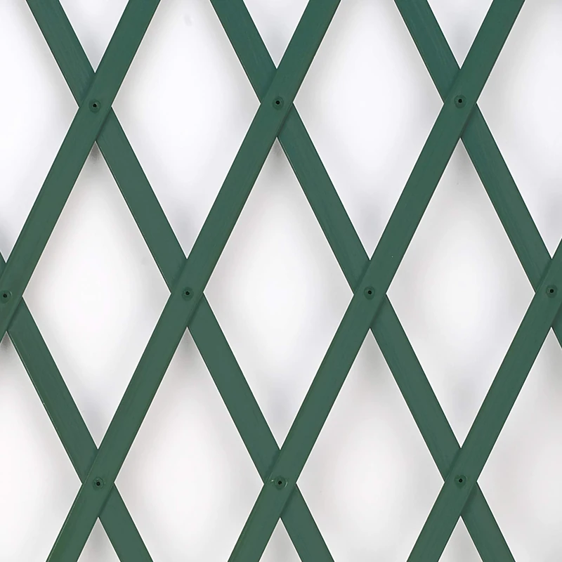 Trepls Extendable PVC Trellis 1,00x3 m green
