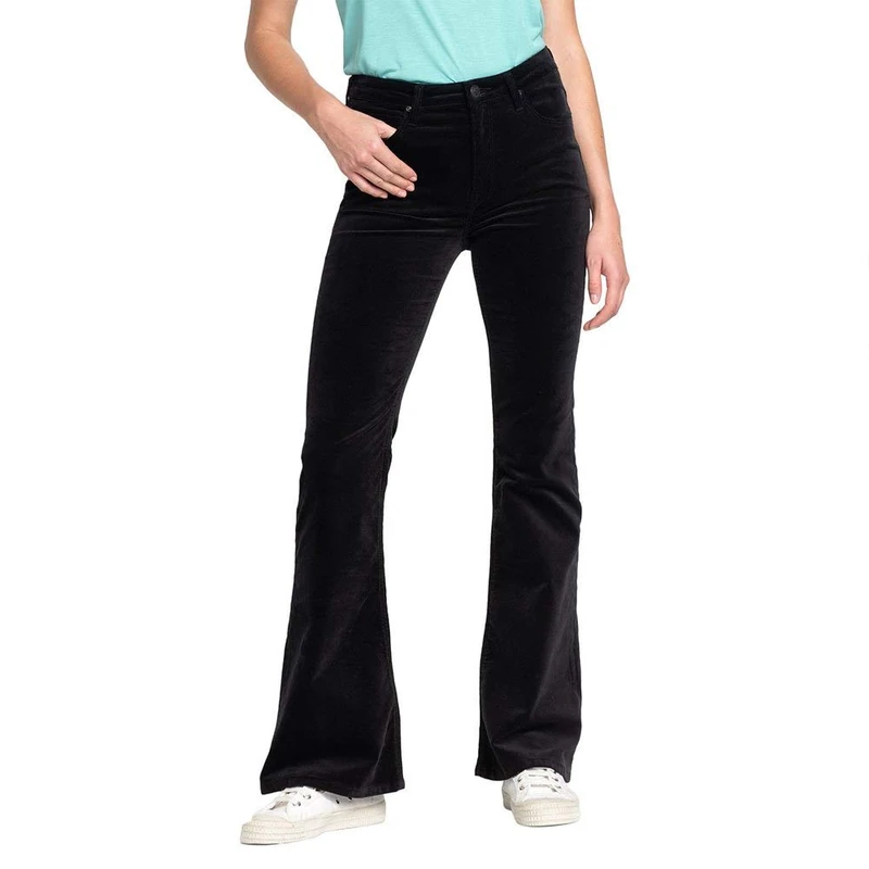 Lee Women's Breese Flared Jeans, Black (Black 01), W27/33L