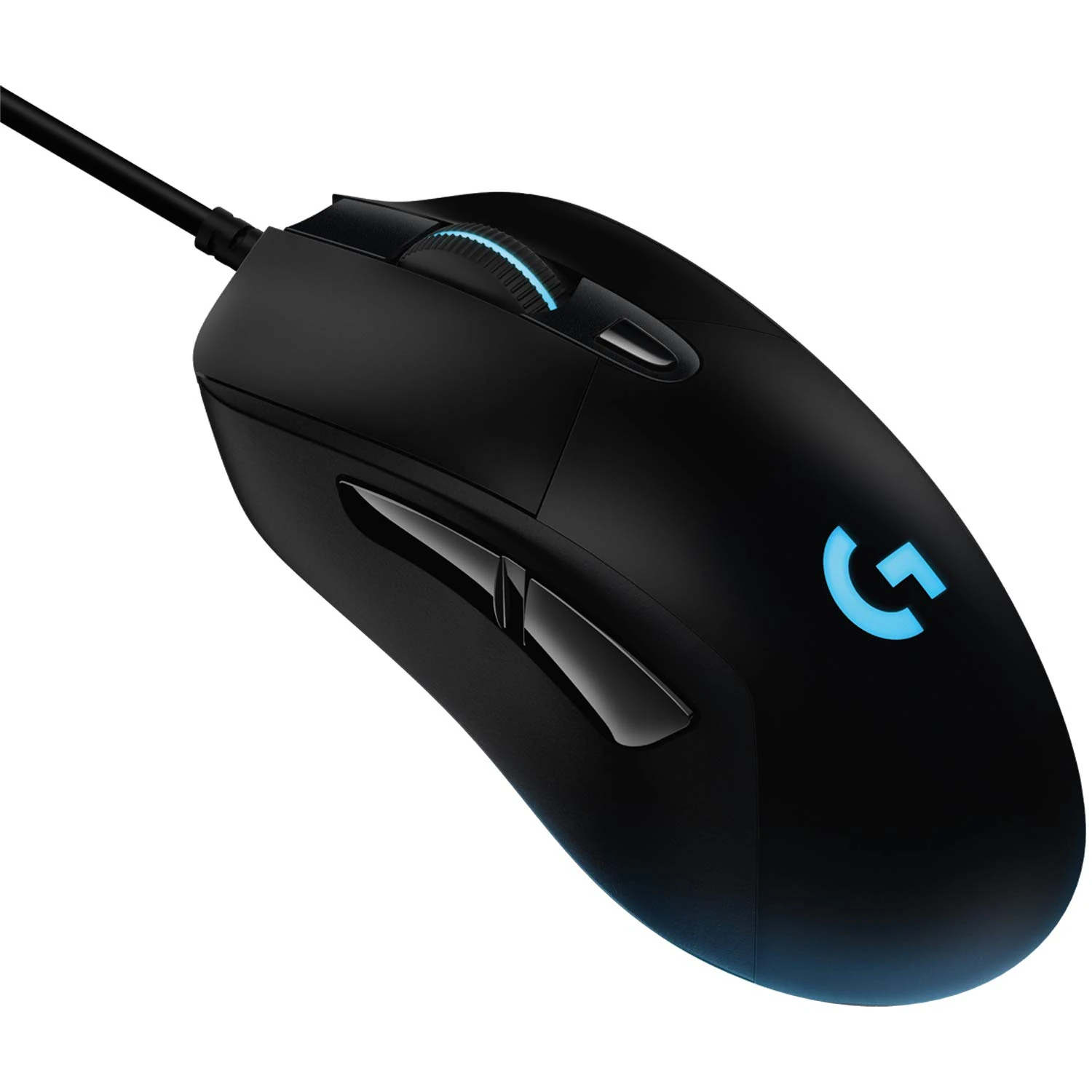 Logitech G403 HERO gaming mouse with HERO 25K DPI sensor, LIGHTSYNC RGB, light weight of 87g and optional 10g weight, PC/Mac - black