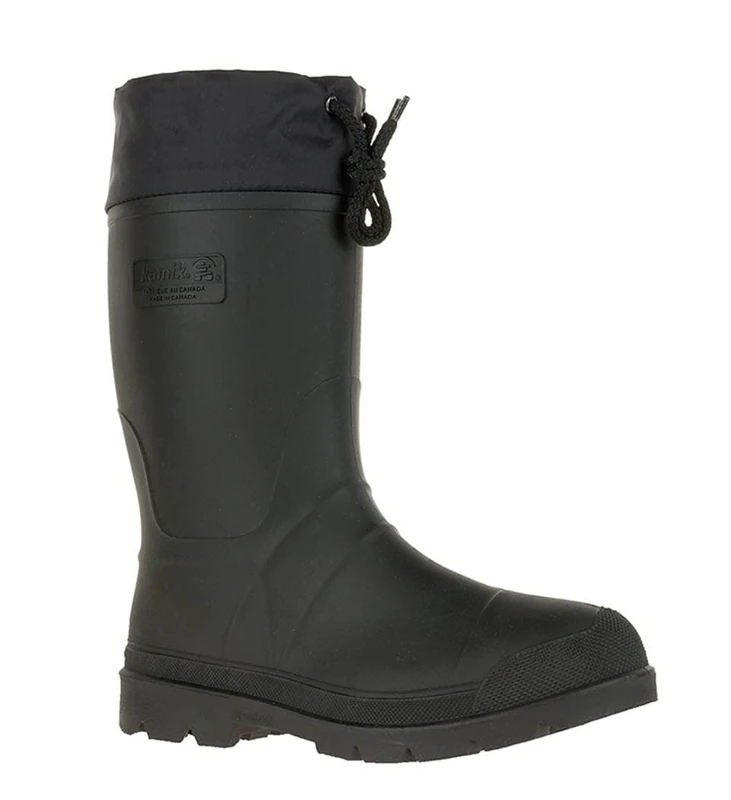 Kamik B24197G Boys’ Wellington Boots, Black (Black Bka), 2.5 UK