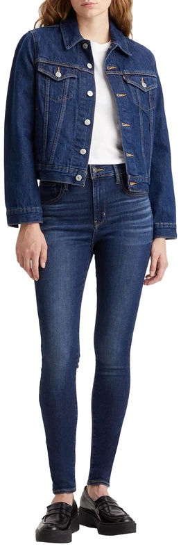 Levi's Women's 720 High Rise Super Skinny Jeans, Love Song Dark, 25W / 34L