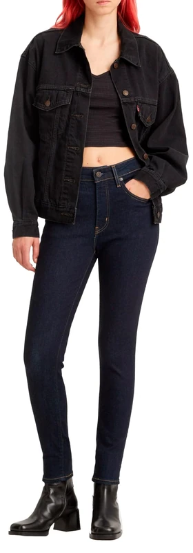 Levi's 721™ High Rise Skinny Women's Jeans, Blue Wave Rinse, 26W / 34L