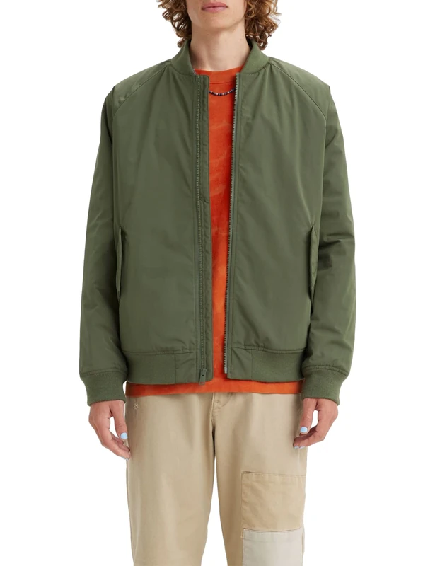 Levi's Men's Filbert Flight Jacket, Thyme, XL - Image 1
