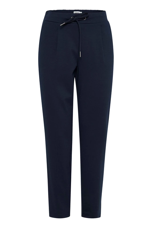 b.young Women's Rizetta Pants Trouser Not Applicable, Blue (Copenhagen Night 80466), 16 (Manufacturer Size: X-Large)