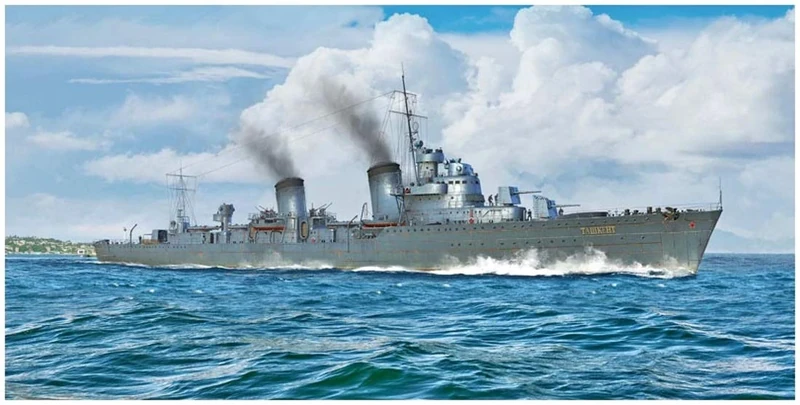 Trumpeter 1:350 - Russian Destroyer Taszkient 1940