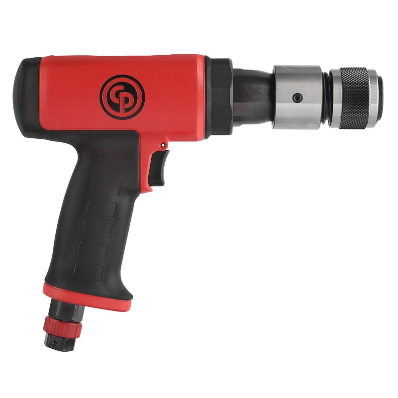 CP7160-0.401 Inch (10.2 mm) Air Short Hammer, Round Shank, Low Vibration, Stroke 2.64 in / 67 mm, Bore Diameter 0.75 in / 19 mm - 3500 Blow Per Minute