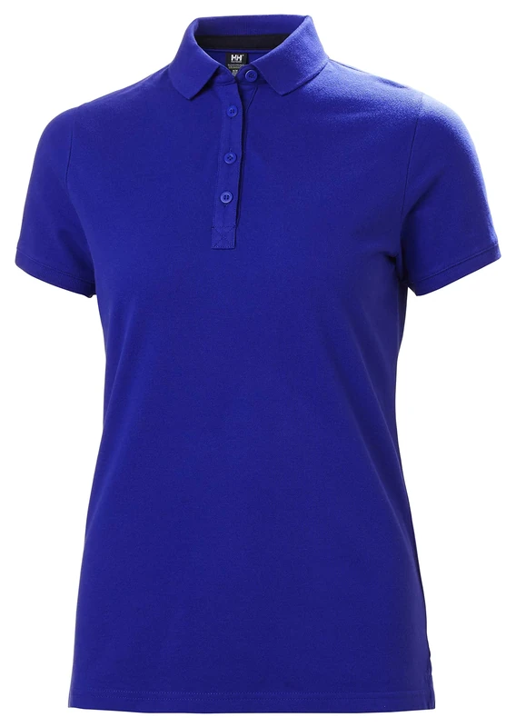 Helly Hansen Women's Crew Pique 2 Polo Shirt - Royal Blue