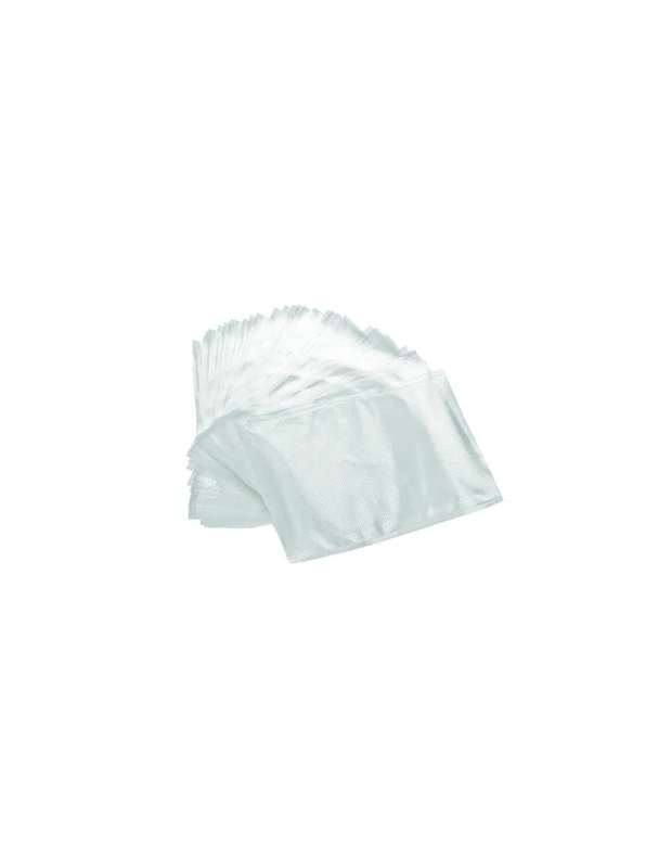 Casselin CSVG350X450 Vacuum Bags Embossed 350x450 per 100, Stainless Steel, Transparent