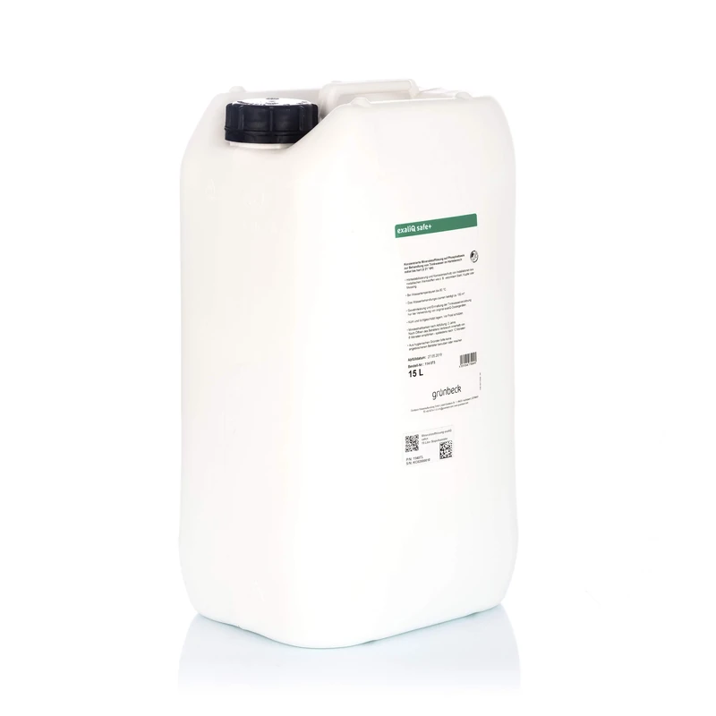 GRÜNBECK ExaliQ Safe+ Mineral Solution Corrosion Protection Ideal for Waters in The Range Medium to Hard up to 21 °dH, Temperatures up to 60 °C, Range 150 m³