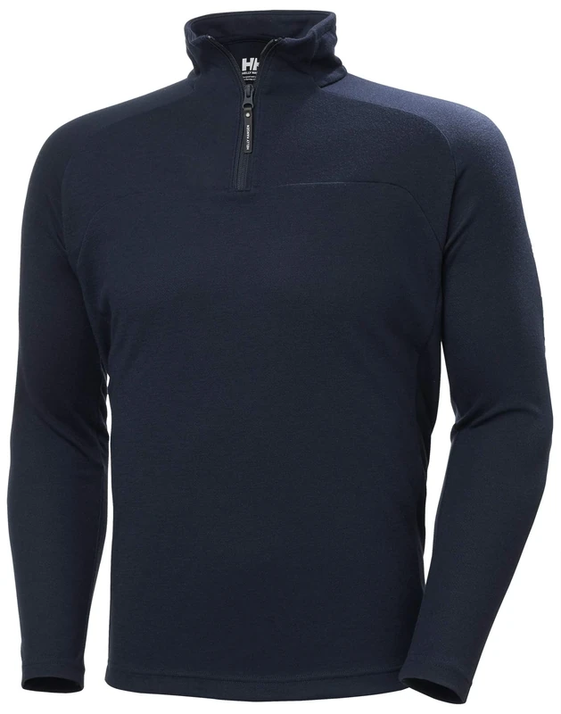Helly Hansen HP 1/2 Zip Pullover Midlayer Men's Navy L - Active Knit