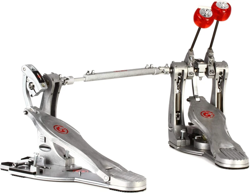 Gibraltar bass drum pedal G Class Double 9711GD-DB - Direct Drive - Double bass drum pedal - Height Adjustable bass drum pedal - Adjustable Beater Angle - Includes Bag