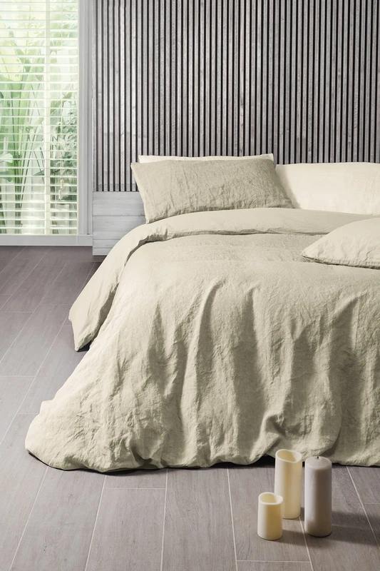 Manila Double Duvet Cover Set Queen-size bed sand
