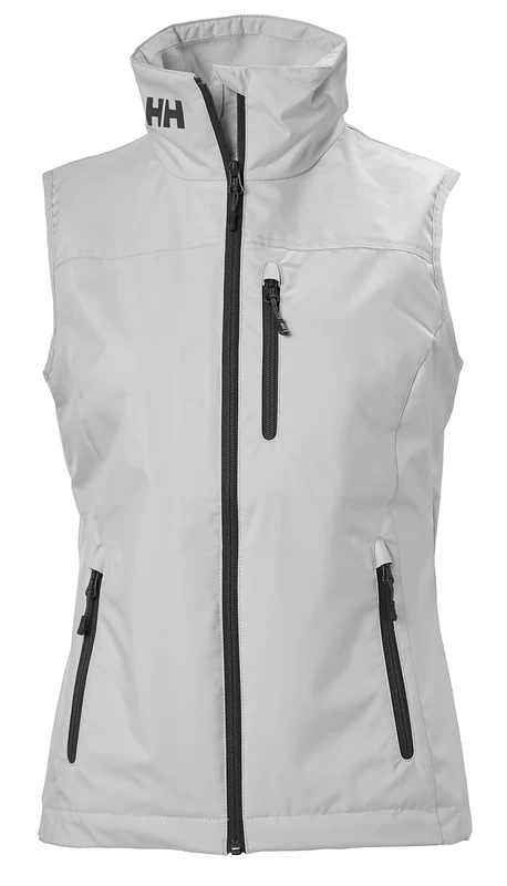 Hellyhansen Women's Crew Vest, Womens, Vest, 30290, Grey Fog, XXX-Large