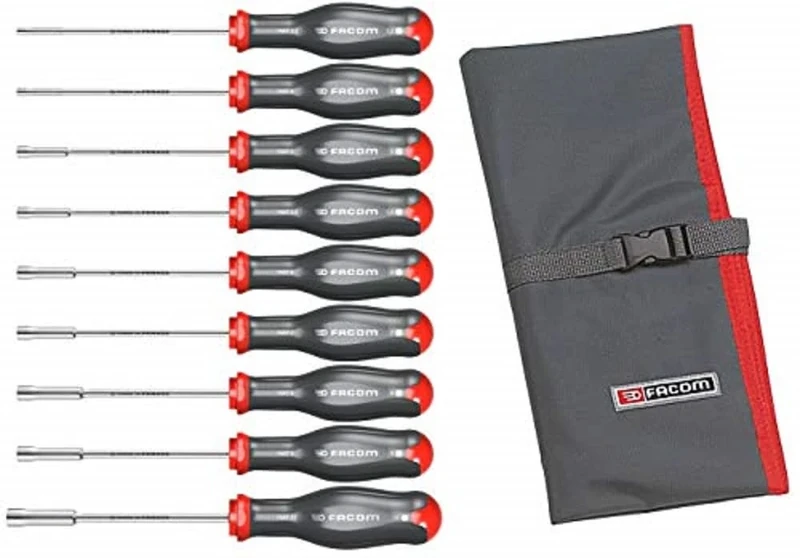 Facom 74AT.JL9 PROTWIST® Socket Wrench - 9 Pieces