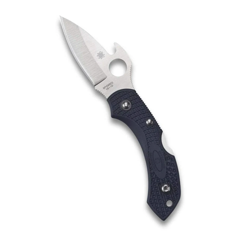 Spyderco C28PGYW2, Unisex Adult, Black, Sleeve 8 cm