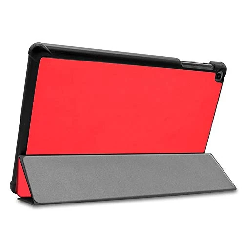 Cool Case for Samsung Galaxy Tab A (2019) T510 / T515 Smooth PU Leather Red 10.1"