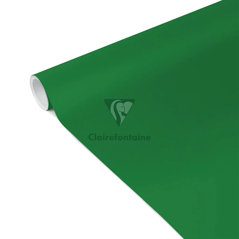 Clairefontaine - Ref 95802C - Tiny Rolls Wrapping Paper (Single Roll) - 35cm Width x 5m Length, 80gsm Poster Paper, Solid Colour - Assorted Christmas Colours