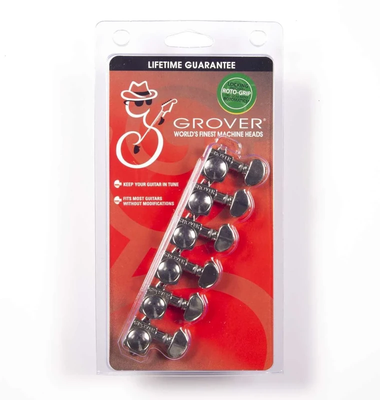 Grover 505 Series Roto Grip - Nickel, 505FVN