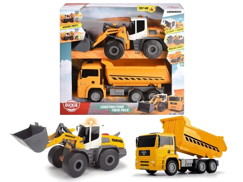 Dickie 3726008 Toy Vehicles, Multi-Colour