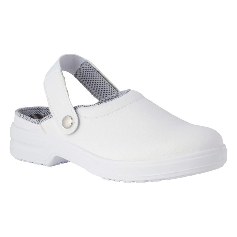 REPOSA Medical, Unisex-Adult Clogs White Size: 9 UK