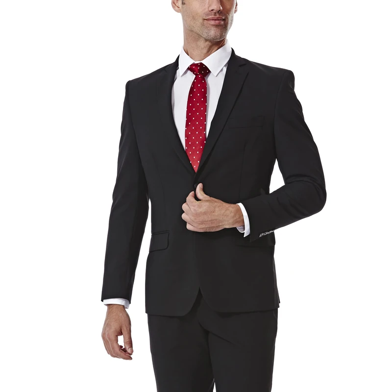 Haggar Men's J.M. Slim 4 Way Stretch Suit Jacket - Image 1