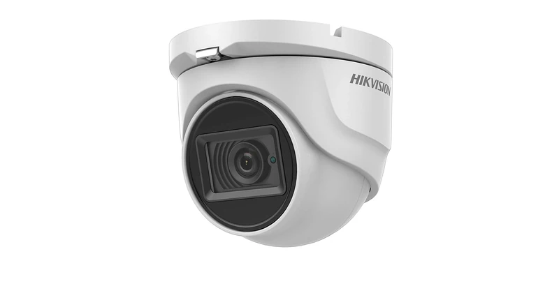 HIKVISION 8 MP (4K) Outdoor Turret Camera with Smart IR 2.8 mm lens (DS-2CE76U1T-ITMF)