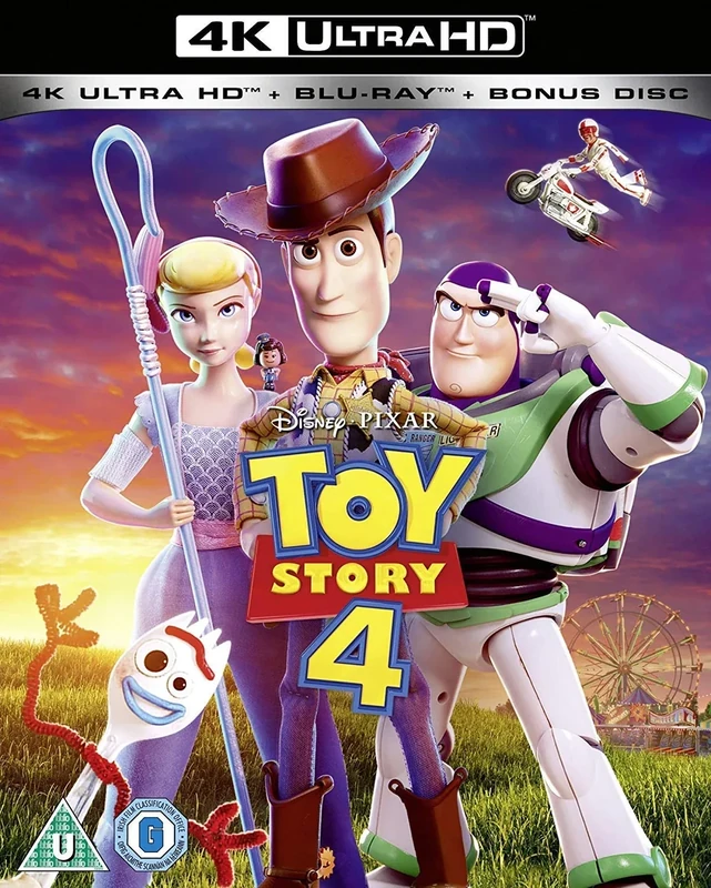 Disney & Pixar's Toy Story 4 [Blu-ray + 4K Ultra-HD] [2019] [Region Free]