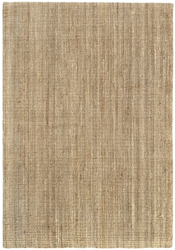 HAMID - Kerala Jute Rug, 100% Jute Fibre Rug, Hand Woven Rug for Living Room, Dining Room, Bedroom, Hallway, Natural Colour (200 x 290 cm)