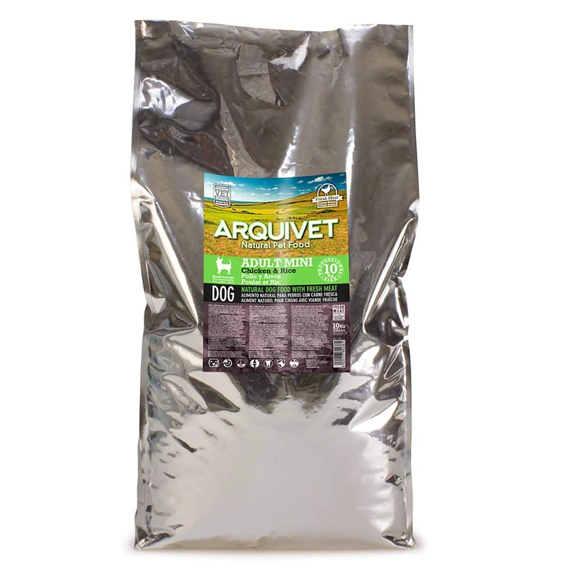 Arquivet Adult Dog Food, Mini, 10 kg – 10050 g