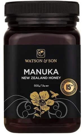 Watson & Son Black Label Manuka Honey Mgs15+ (Mgo500) 500G