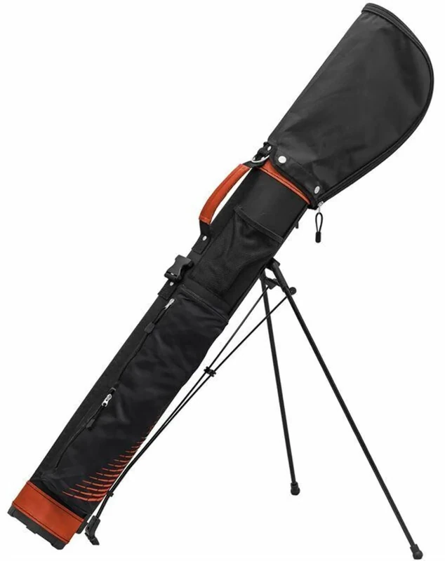 Longridge Ultra Light 5" Golf Stand Bag, Black/Red