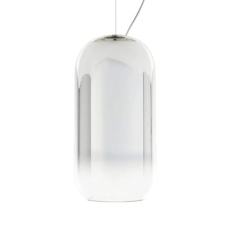 Artemide Lamp, E27, 20 W, Silver/Black - Image 1