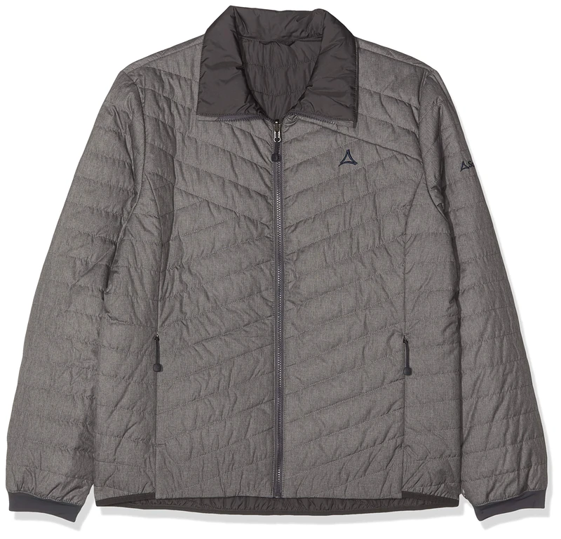 Schöffel Ventloft Adamont2 Men's Reversible Quilted Jacket with Flexible Zip-In Function, Lightweight and Water-Repellent Transition Jacket